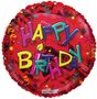 Happy Birthday Candle Balloon - 18 Inch