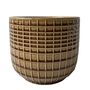 Hortus Braga Pot - Brown - Dia 20.5 x H17cm