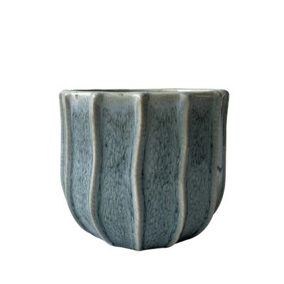 Hortus Porto Pot - Blue/Grey - Dia 11.5 x H11cm