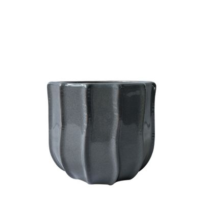 Hortus Porto Pot - Grey - Dia 7.5 x 7cm