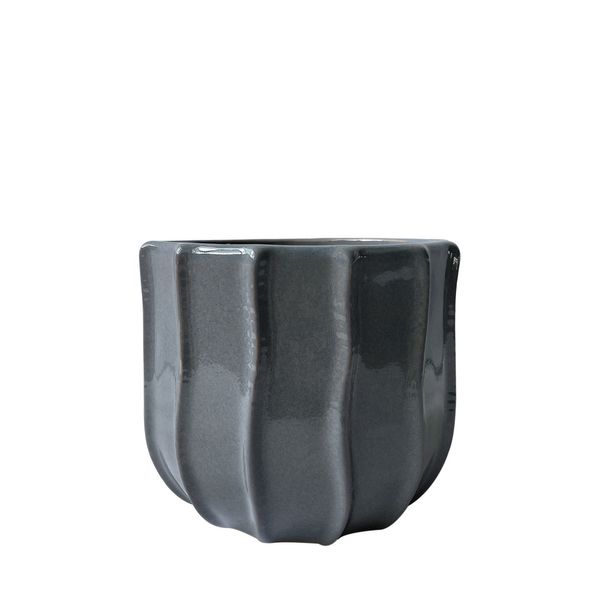 Hortus Porto Pot - Grey - Dia 7.5 x 7cm