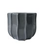 Hortus Porto Pot - Grey - Dia 13.5 x H13cm