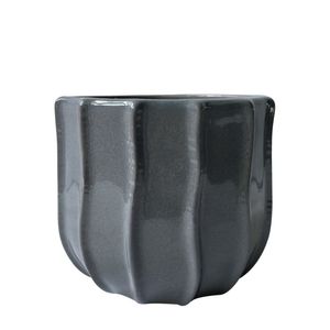 Hortus Porto Pot - Grey - Dia 13.5 x H13cm