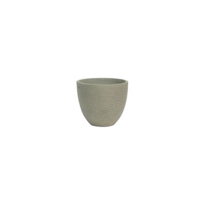 Hortus Classic Cemento Planter - H15cm x 18cm - Grey