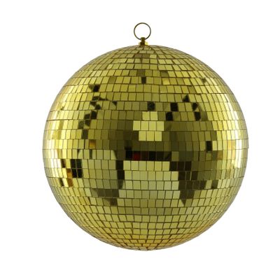 Gold Disco Bauble (30cm)