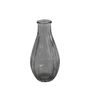 Vintage Fluted  Bud Vase 14cm - Grey