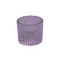 Harrison Tealight Holder - Dia 5 x  H4.5cm - Lilac