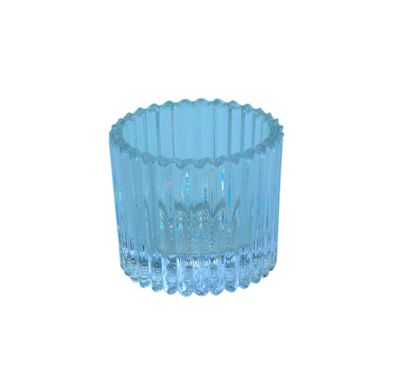 Harrison Tealight Holder - Dia 5 x  H4.5cm - Blue