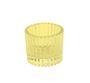 Harrison Tealight Holder - Dia 5 x  H4.5cm - Yellow