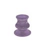 Eliza Taper Candle Holder -  5.5 x 6cm - Lilac