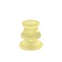 Eliza Taper Candle Holder -  5.5 x 6cm - Yellow