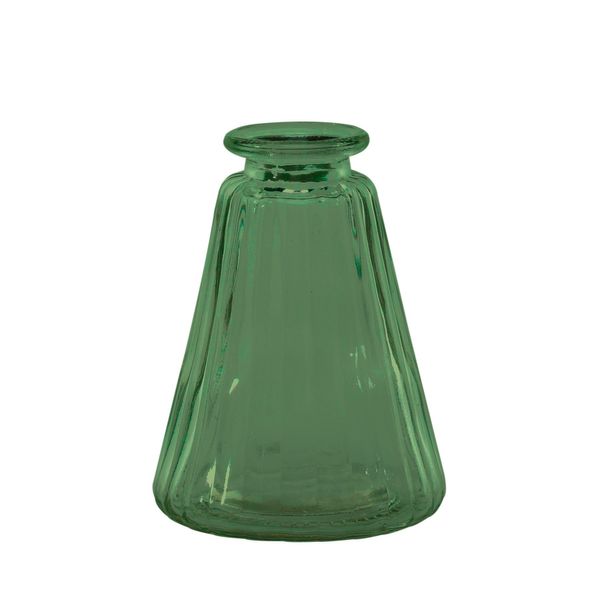 Pyramid Bottle - 10cm - Green