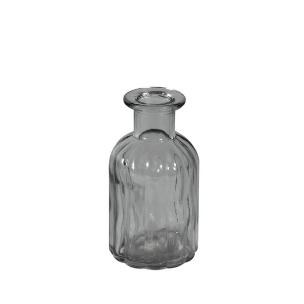 Flora Bottle - 10cm - Grey