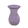 Harper Fluted Flare Top Vase - H14cm - Lilac