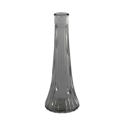 Ashley Bud Vase - H21cm - Grey