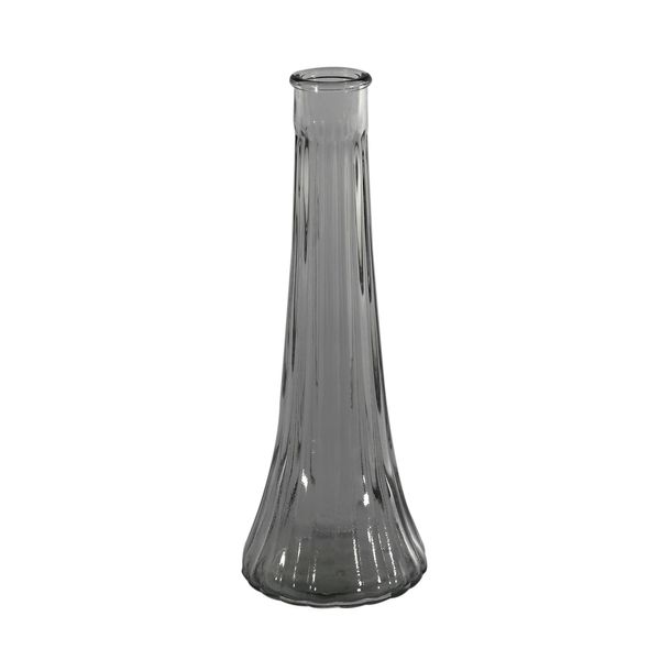 Ashley Bud Vase - H21cm - Grey