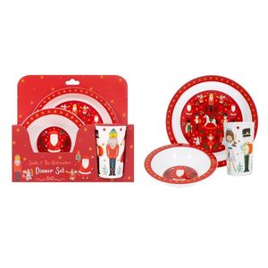 Santa &The Nutcracker Kids Pp Dinner Set