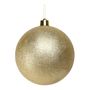 Gold Glitter Shatterproof Bauble (x1) (40cm)
