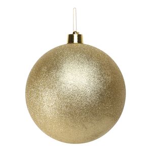 Gold Glitter Shatterproof Bauble (x1) (40cm)