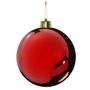 Red Glitter Shatterproof Bauble (x1) (40cm)
