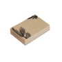 Small Card - Fir Cone on Kraft - No Message -Pk25