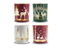 Christmas Scene Tea Light Holder (Assorted)