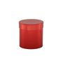 Metallic Red Hat Box - D13 x H14cm