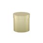 Metallic Gold Hat Box - D13 x H14cm