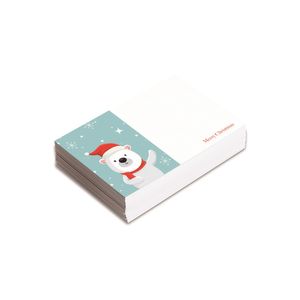 Small Card - Polar Bear - Merry Christmas -Pk25