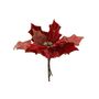 Single Poinsettia - Red/Gold