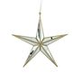 Mirror Star Hanging  Decoration - Gold - 27cm