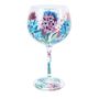 Hydrangea Gin Glass