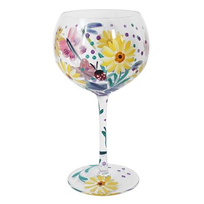 Cottage Garden Gin Glass