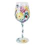 Cottage Garden Wine Glass