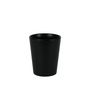 Hortus Vienna Ceramic Pot - Matt  Black- Dia10 x H12cm