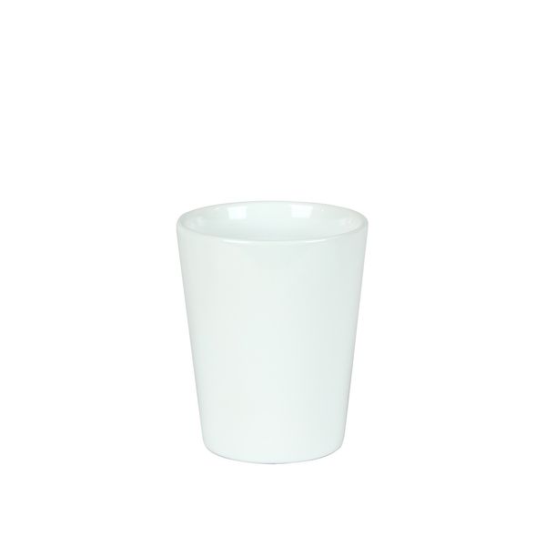 Hortus Vienna Ceramic Pot - Glossy White - Dia10 x H12cm