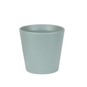 Hortus Vienna Ceramic Pot - Matt Grey - Dia14 x H15cm