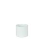 Hortus Sofia Ceramic Pot - Glossy White -Dia 8 x 7cm