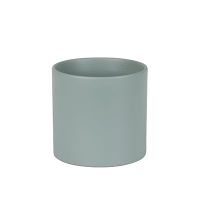 Hortus Sofia Ceramic Pot  - Matt Grey - Dia14 x H13cm