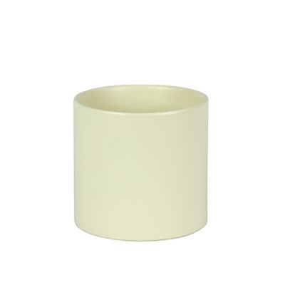 Hortus Sofia Ceramic Pot  - Matt Cream - Dia14 x H13cm