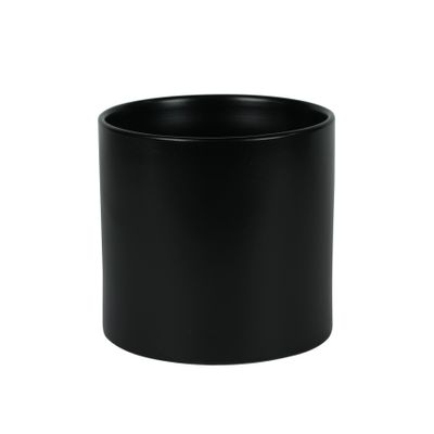 Hortus Sofia Ceramic Pot - Matt Black -Dia15 x H16cm