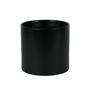 Hortus Sofia Ceramic Pot - Matt Black -Dia15 x H16cm