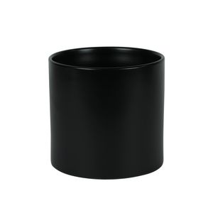 Hortus Sofia Ceramic Pot - Matt Black -Dia15 x H16cm
