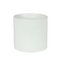 Hortus Sofia Ceramic Pot - Matt White -Dia15 x H16cm
