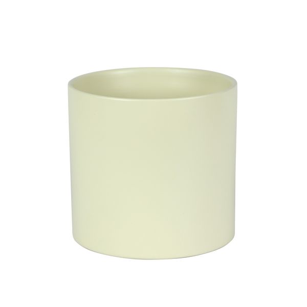Hortus Sofia Ceramic Pot - Matt Cream -Dia15 x H16cm