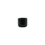 Hortus Havana Ceramic Pot - Glossy Black - Dia8 x H7cm