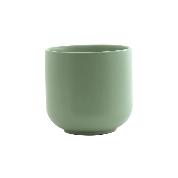 Hortus Havana Ceramic Pot - Matt Sage - Dia16 x H15cm