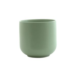 Hortus Havana Ceramic Pot - Matt Sage - Dia16 x H15cm