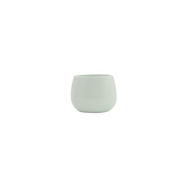 Hortus London Ceramic Pot - Glossy White - Dia9 x H7cm