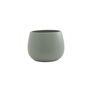Hortus London Ceramic Pot - Matt Grey - Dia16.5 x H13cm